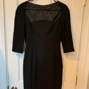 Black Halo 3/4 sleeves dress Size 4